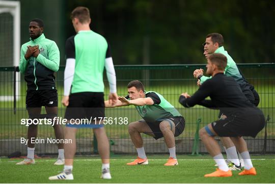 Shamrock Rovers Training Session & Press Conference