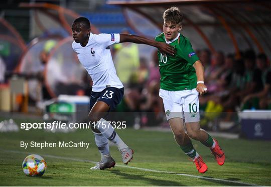 Republic of Ireland v France - 2019 UEFA U19 European Championship Finals Group B