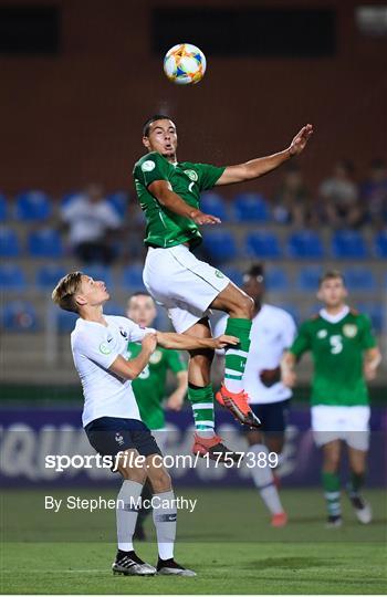Republic of Ireland v France - 2019 UEFA U19 European Championship Finals Group B Republic of Ireland v France - 2019 UEFA U19 European Championship Finals Group B