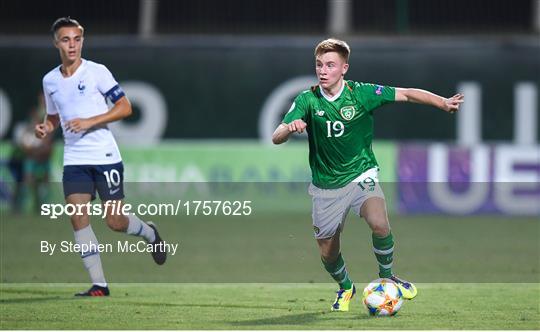 Republic of Ireland v France - 2019 UEFA U19 European Championship Finals Group B Republic of Ireland v France - 2019 UEFA U19 European Championship Finals Group B
