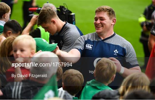 Ireland Rugby Open Training Session