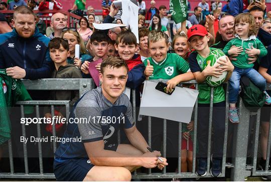 Ireland Rugby Open Training Session