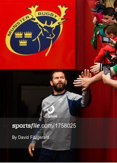 Ireland Rugby Open Training Session Ireland Rugby Open Training Session