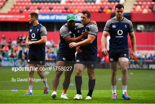 Ireland Rugby Open Training Session