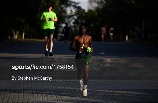 Republic of Ireland U19's in Armenia