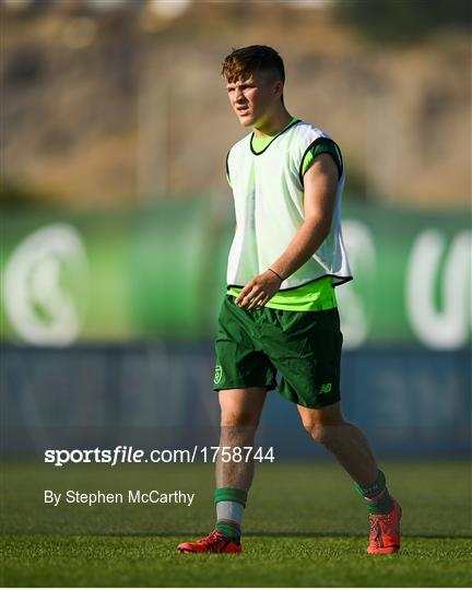 Republic of Ireland U19's Training Session