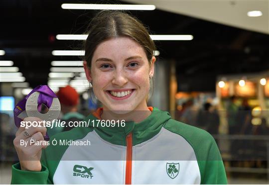 Team Ireland return from European U20 Athletics Championships