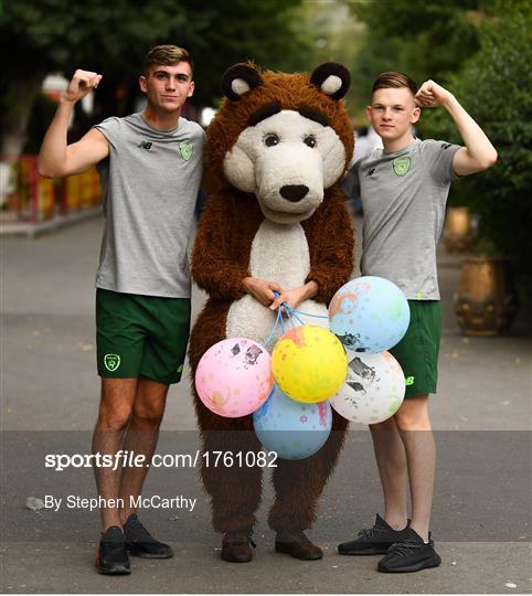 Republic of Ireland U19's Features & Training Session