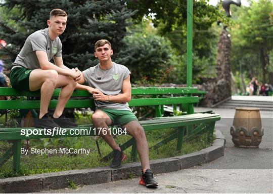 Republic of Ireland U19's Features & Training Session Republic of Ireland U19's Features & Training Session