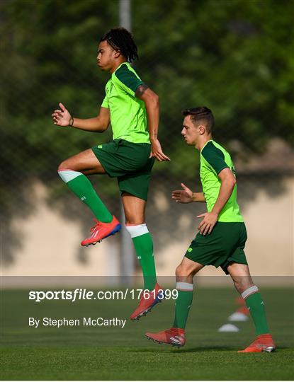 Republic of Ireland U19's Features & Training Session