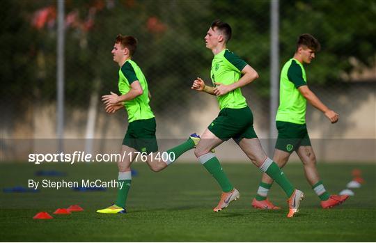 Republic of Ireland U19's Features & Training Session