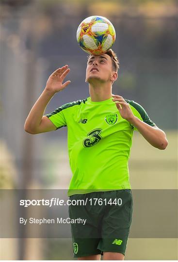 Republic of Ireland U19's Features & Training Session