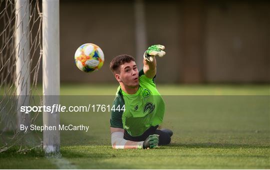 Republic of Ireland U19's Features & Training Session