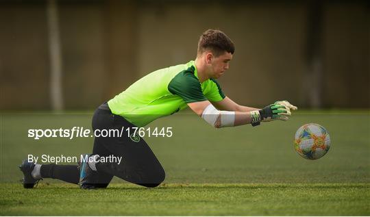 Republic of Ireland U19's Features & Training Session