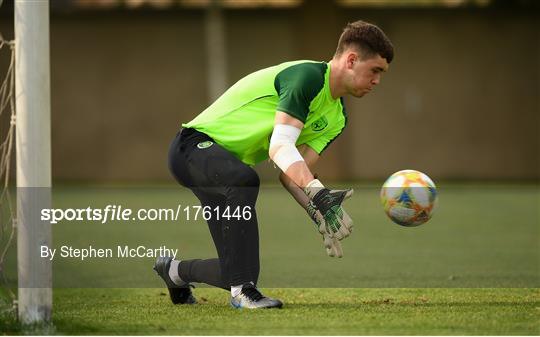 Republic of Ireland U19's Features & Training Session