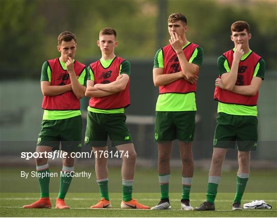 Republic of Ireland U19's Features & Training Session