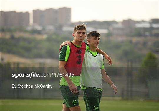 Republic of Ireland U19's Features & Training Session