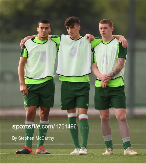 Republic of Ireland U19's Features & Training Session Republic of Ireland U19's Features & Training Session