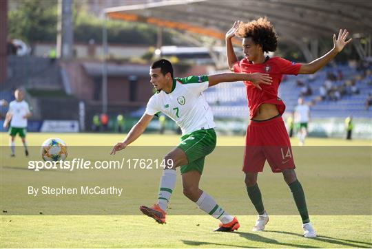 Portugal v Republic of Ireland - 2019 UEFA U19 European Championship Semi-Final