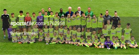 FAI Festival of Football - Mick McCarthy vists Trim Celtic