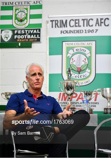 FAI Festival of Football - Mick McCarthy vists Trim Celtic
