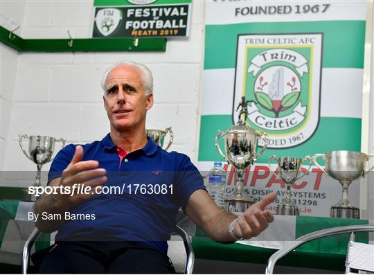 FAI Festival of Football - Mick McCarthy vists Trim Celtic