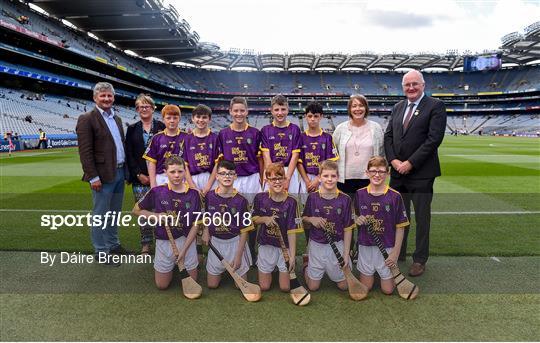 INTO Cumann na mBunscol GAA Respect Exhibition Go Games at Tipperary v Wexford - GAA Hurling All-Ireland Senior Championship Semi Final