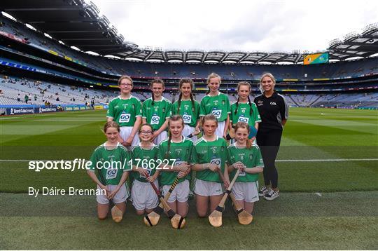 INTO Cumann na mBunscol GAA Respect Exhibition Go Games at Kilkenny v Limerick - GAA Hurling All-Ireland Senior Championship Semi Final