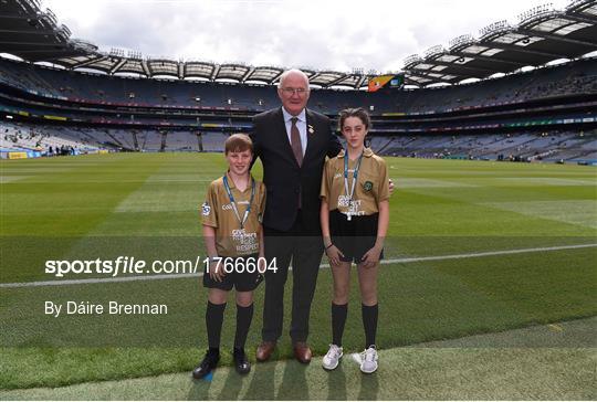 INTO Cumann na mBunscol GAA Respect Exhibition Go Games at Kilkenny v Limerick - GAA Hurling All-Ireland Senior Championship Semi Final