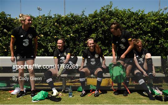 Republic of Ireland Women's Team Training Session Republic of Ireland Women's Team Training Session