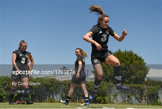 Republic of Ireland Women's Team Training Session Republic of Ireland Women's Team Training Session