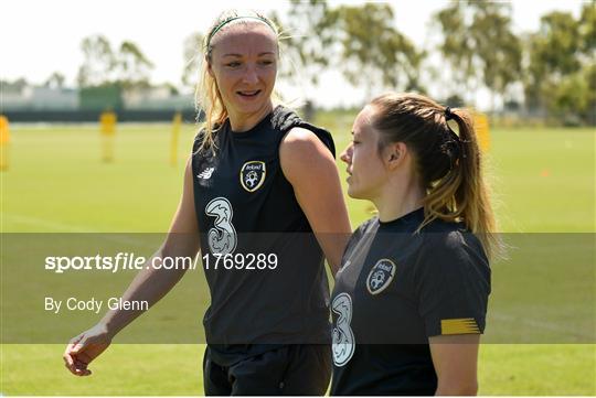 Republic of Ireland Women's Team Training Session Republic of Ireland Women's Team Training Session