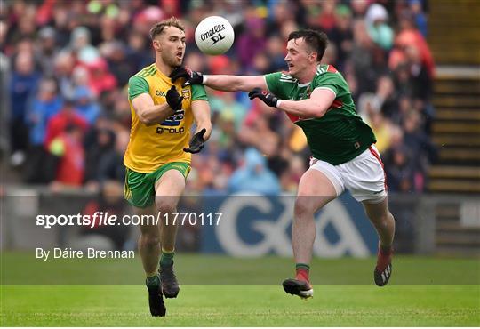 Mayo v Donegal - GAA Football All-Ireland Senior Championship Quarter-Final Group 1 Phase 3 Mayo v Donegal - GAA Football All-Ireland Senior Championship Quarter-Final Group 1 Phase 3