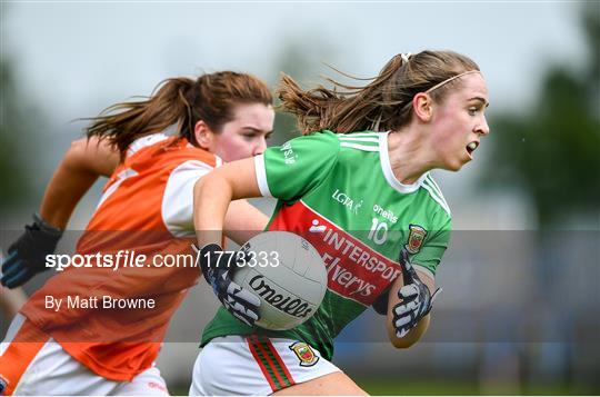 Mayo v Armagh - TG4 All-Ireland Ladies Football Senior Championship Quarter-Final Mayo v Armagh - TG4 All-Ireland Ladies Football Senior Championship Quarter-Final