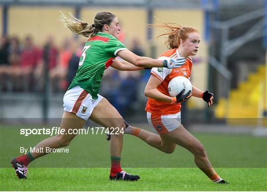 Mayo v Armagh - TG4 All-Ireland Ladies Football Senior Championship Quarter-Final Mayo v Armagh - TG4 All-Ireland Ladies Football Senior Championship Quarter-Final