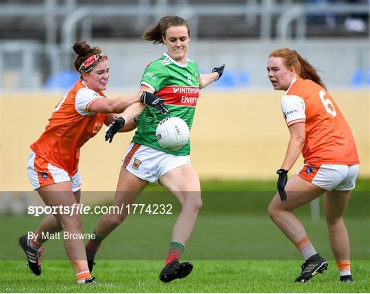 Mayo v Armagh - TG4 All-Ireland Ladies Football Senior Championship Quarter-Final Mayo v Armagh - TG4 All-Ireland Ladies Football Senior Championship Quarter-Final