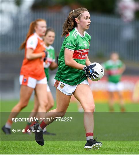 Mayo v Armagh - TG4 All-Ireland Ladies Football Senior Championship Quarter-Final Mayo v Armagh - TG4 All-Ireland Ladies Football Senior Championship Quarter-Final