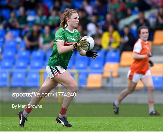 Mayo v Armagh - TG4 All-Ireland Ladies Football Senior Championship Quarter-Final Mayo v Armagh - TG4 All-Ireland Ladies Football Senior Championship Quarter-Final