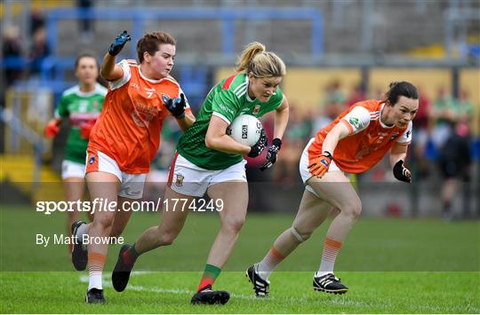 Mayo v Armagh - TG4 All-Ireland Ladies Football Senior Championship Quarter-Final Mayo v Armagh - TG4 All-Ireland Ladies Football Senior Championship Quarter-Final