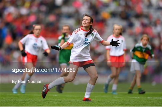 INTO Cumann na mBunscol GAA Respect Exhibition Go Games at Kerry v Tyrone - GAA Football All-Ireland Senior Championship Semi-Final