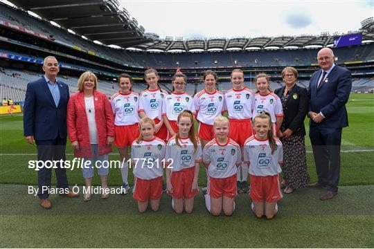 INTO Cumann na mBunscol GAA Respect Exhibition Go Games at Kerry v Tyrone - GAA Football All-Ireland Senior Championship Semi-Final