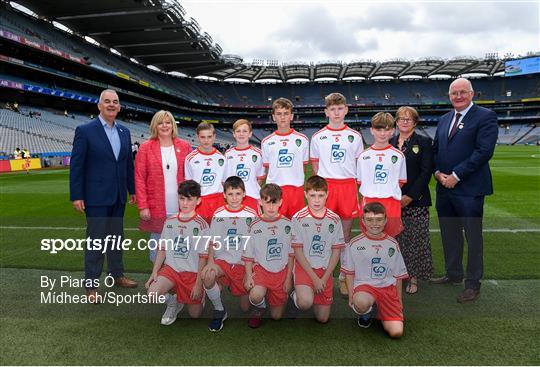 INTO Cumann na mBunscol GAA Respect Exhibition Go Games at Kerry v Tyrone - GAA Football All-Ireland Senior Championship Semi-Final