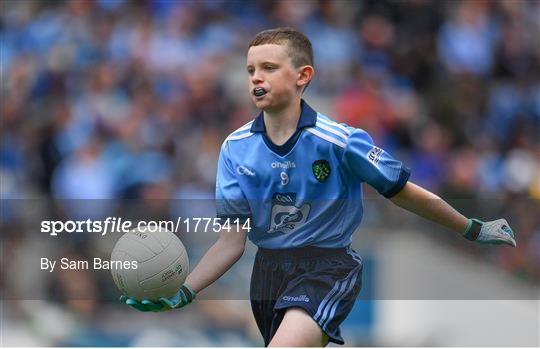 INTO Cumann na mBunscol GAA Respect Exhibition Go Games at Dublin v Mayo - GAA Football All-Ireland Senior Championship Semi Final