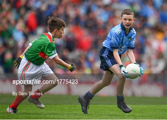 INTO Cumann na mBunscol GAA Respect Exhibition Go Games at Dublin v Mayo - GAA Football All-Ireland Senior Championship Semi Final