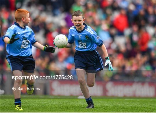 INTO Cumann na mBunscol GAA Respect Exhibition Go Games at Dublin v Mayo - GAA Football All-Ireland Senior Championship Semi Final