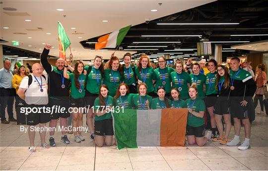 Basketball Ireland bronze medallist squad return from FIBA U20 Women’s European Championships