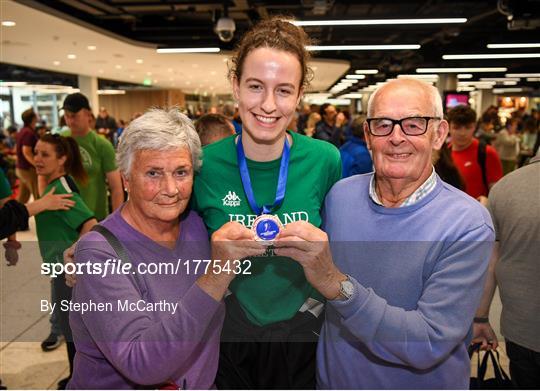 Basketball Ireland bronze medallist squad return from FIBA U20 Women’s European Championships