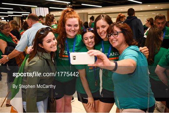 Basketball Ireland bronze medallist squad return from FIBA U20 Women’s European Championships