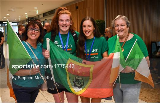 Basketball Ireland bronze medallist squad return from FIBA U20 Women’s European Championships