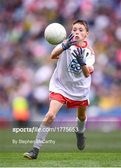 INTO Cumann na mBunscol GAA Respect Exhibition Go Games at Kerry v Tyrone - GAA Football All-Ireland Senior Championship Semi-Final